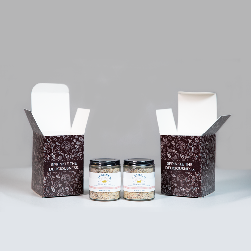 Two Gift Boxes & Two 6-oz. Jars