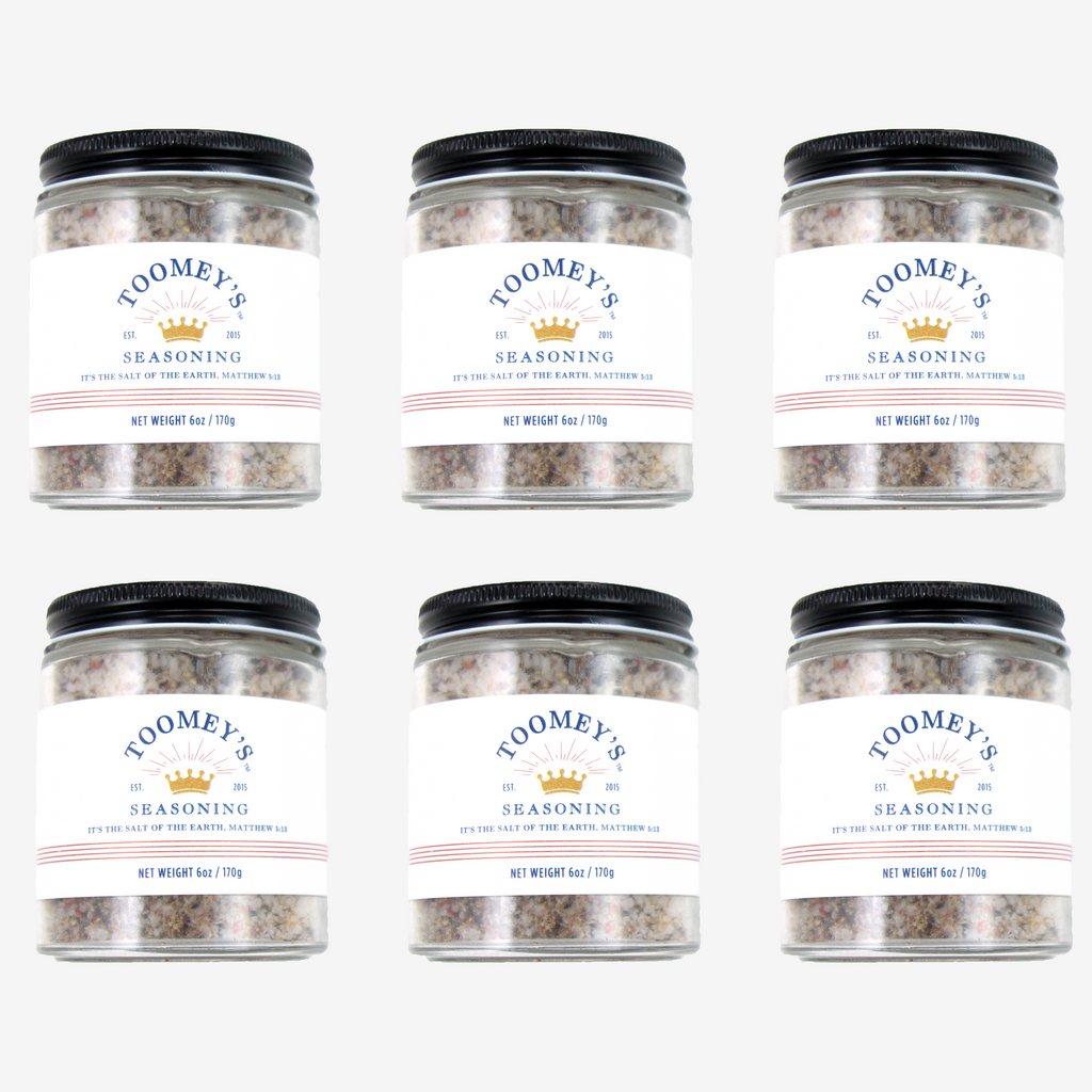 Sprinkle More, Save More! Six-Pack of 6 oz. Jars