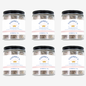 Sprinkle More, Save More! Six-Pack of 6 oz. Jars – Toomey's Seasoning